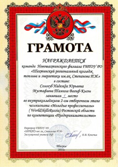 Чемпионат WorldSkills